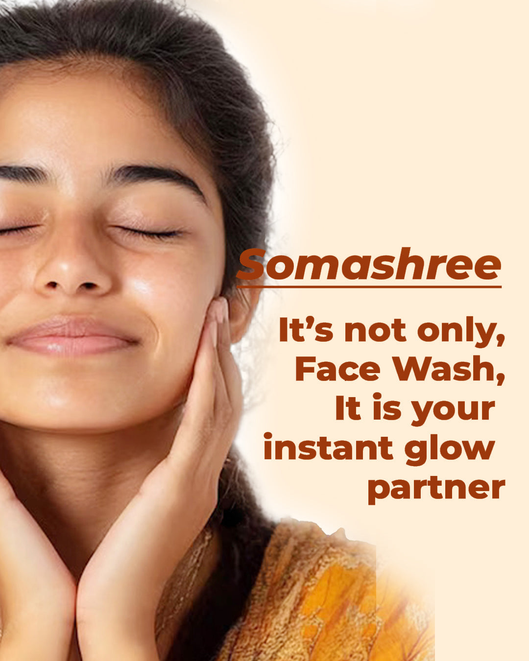 Somashree Kumkumadi Face Wash for Pigmentation Free & Glowing Skin