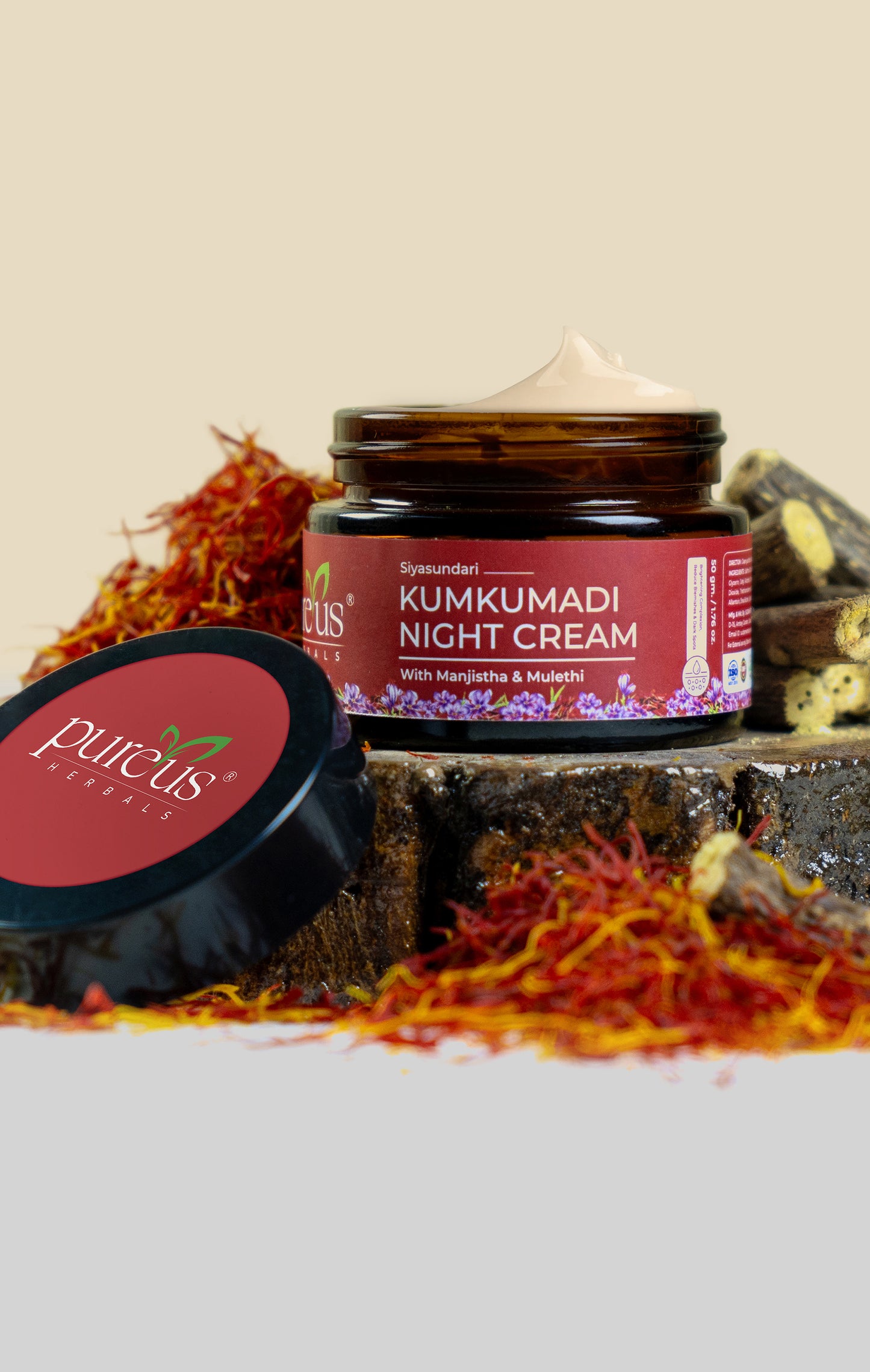Siyasundari Kumkumadi Night Cream for Glowing Skin