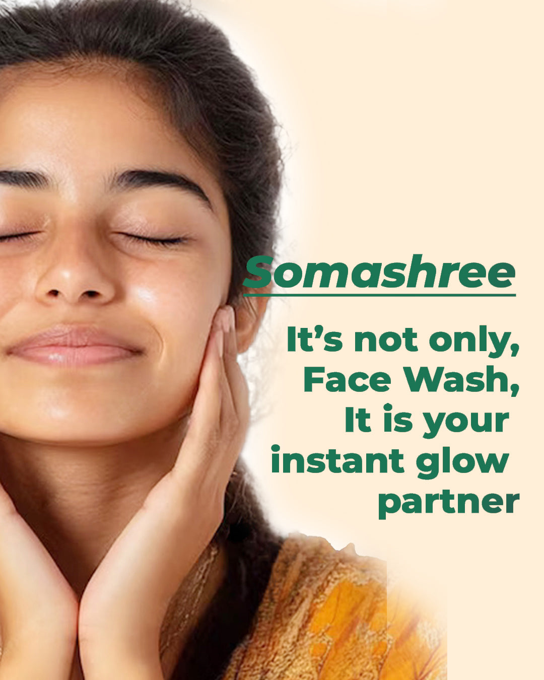 Somashree Neem Aloe Vera Face Wash for Pimples free Glowing & Purifying Skin