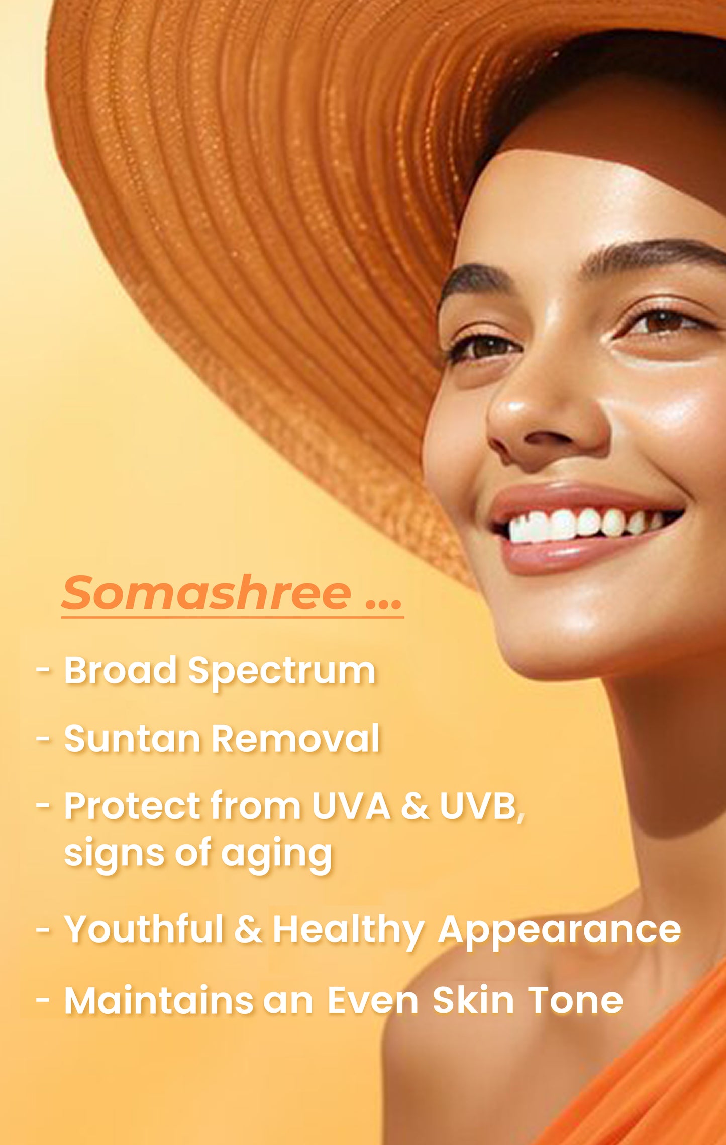 Somashree Sun Shield Sunscreen Lotion SPF 50 PA++++ Broad Spectrum for UVA & UVB Sun Protection