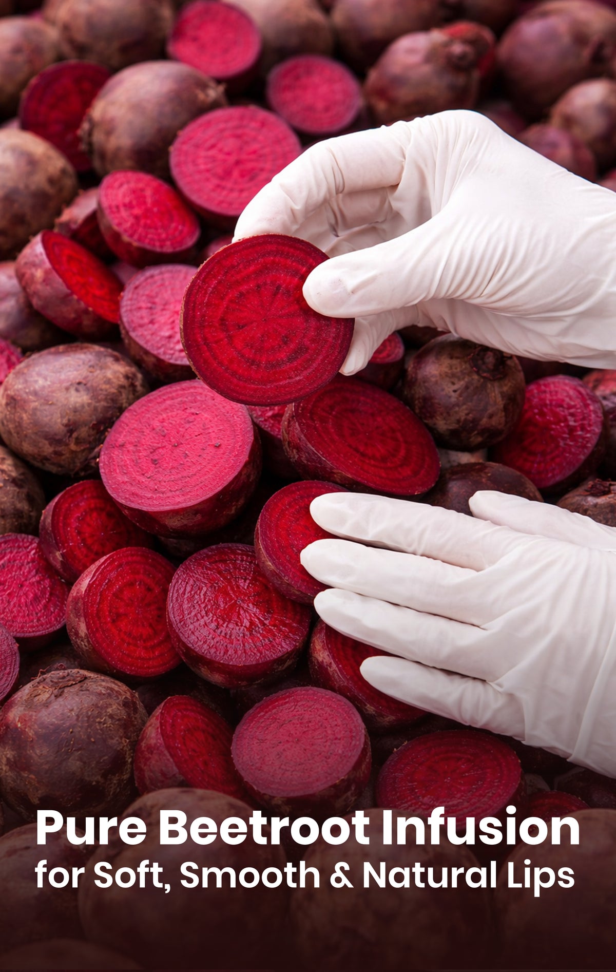 Madhuadhar Beetroot Lip Scrub for Lightens, Exfoliation & Softens Pink Lips