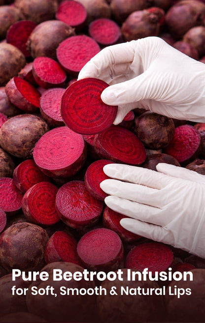 Madhuadhar Beetroot Lip Scrub for Lightens, Exfoliation & Softens Pink Lips