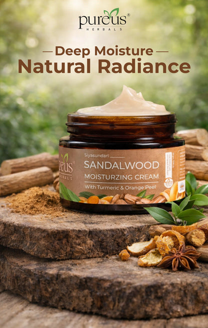 Siyasundari Sandalwood Moisturizing Cream (50 gm)