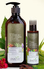 10 Herbs in 1 Hair Growth Shampoo & 11 Herbs Keshabooti Hair Growth Oil Combo for Hair Growth