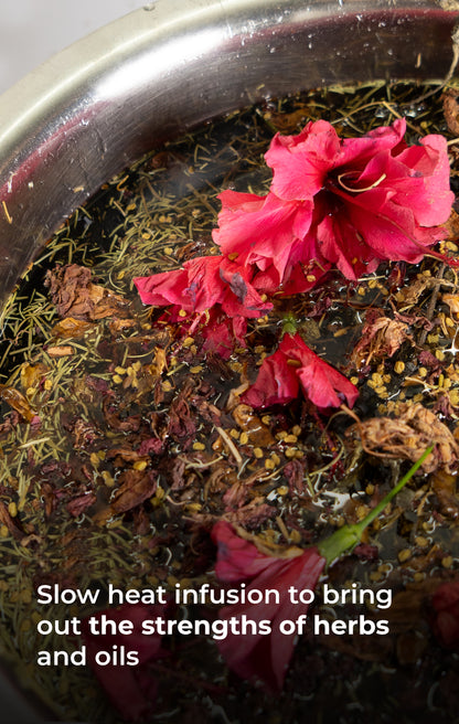 Amla Reetha Shikakai Shampoo, 11 Herbs Keshabooti Hair Growth Oil & Rosemary Rice Water Spray - Hair Growth combo (710 ml)