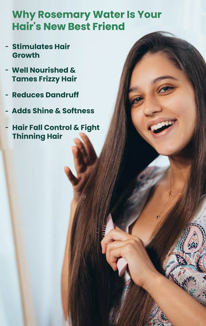 Rosemary Anti Hair Fall Combo Kit | Complete Hair Damage Solution (710 ml)