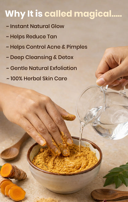 Siyasundari Magical Ubtan Powder for Instant Glow (100 gm)