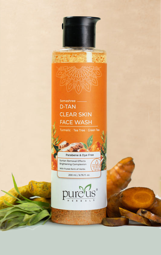 Somashree De Tan Clear Face Wash (200 ml)