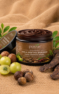 Shreekesha Amla Reetha Shikakai Hair Growth Mask (250 gm)
