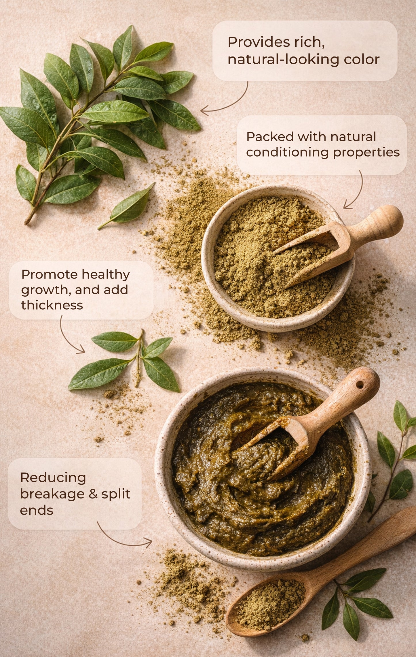 Pureus Herbals Pure Henna Indigo Powder Combo