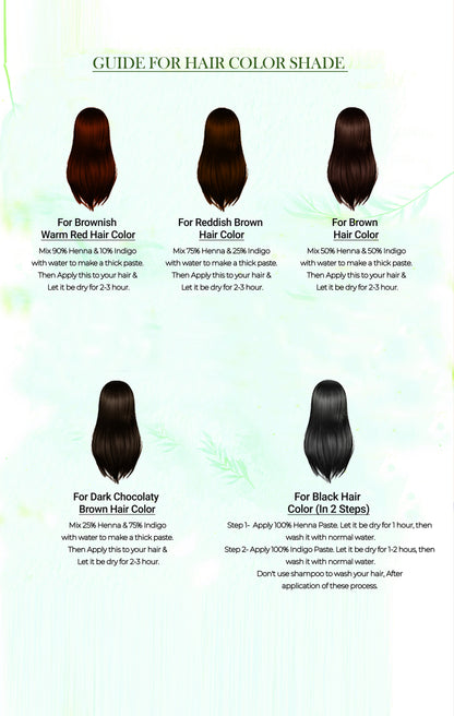 Pureus Herbals Pure Henna Indigo Powder Combo