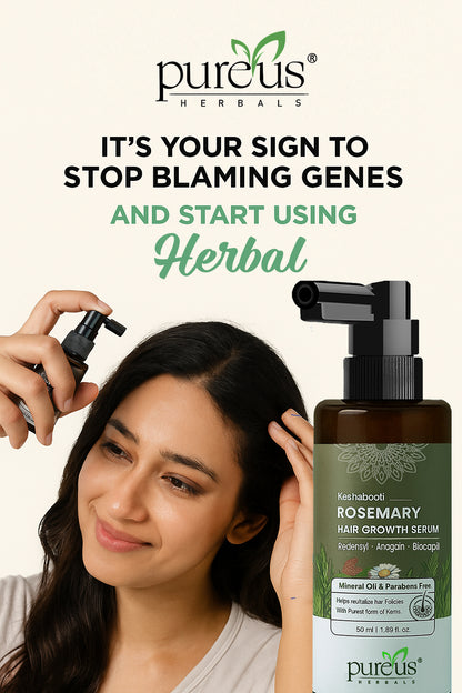 Keshabooti Rosemary Hair Growth Serum with Redensyl, Anagain & Biocapil