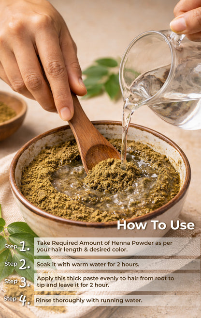 Pure Henna Powder | 100% Natural Hair Dye