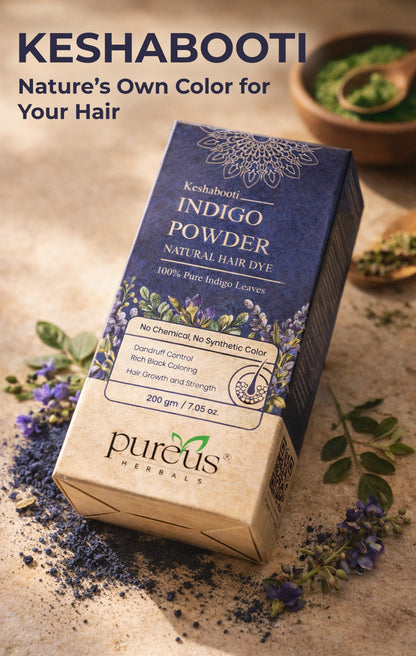 Indigo Leaf Powder – 100% Natural Hair Dye
