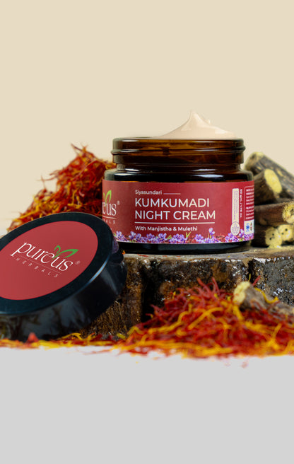 Siyasundari Kumkumadi Night Cream for Glowing Skin