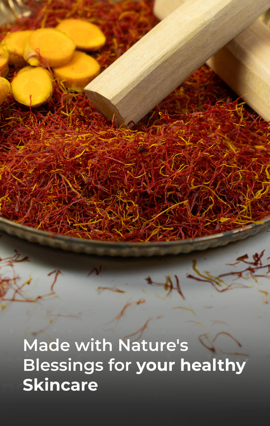 Pureus Herbals Kumkumadi Skin Care Combo Kit | Kumkumadi Face Wash + Face Serum + Night Cream + Beetroot Lip Balm & Lip Scrub