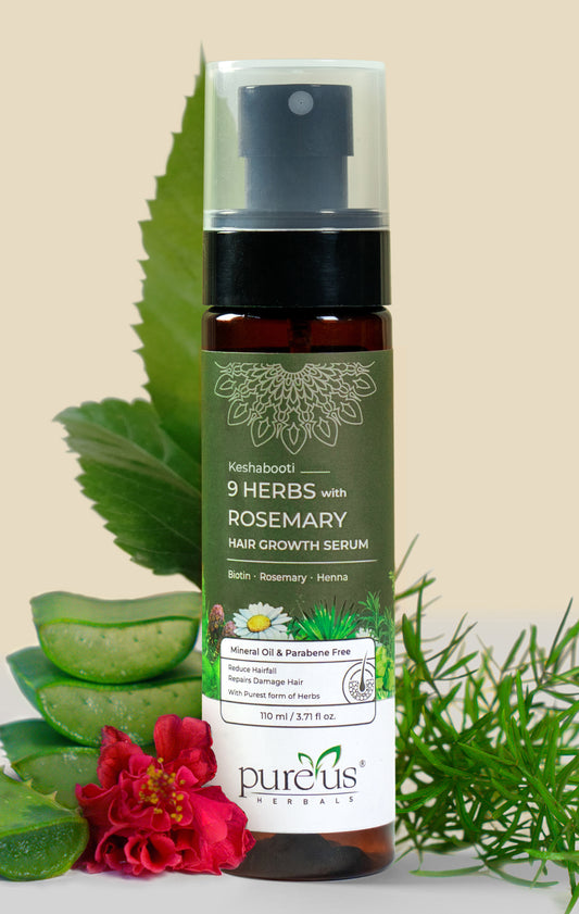 9 Herbs with Rosemary Scalp Spray Hair Growth Serum