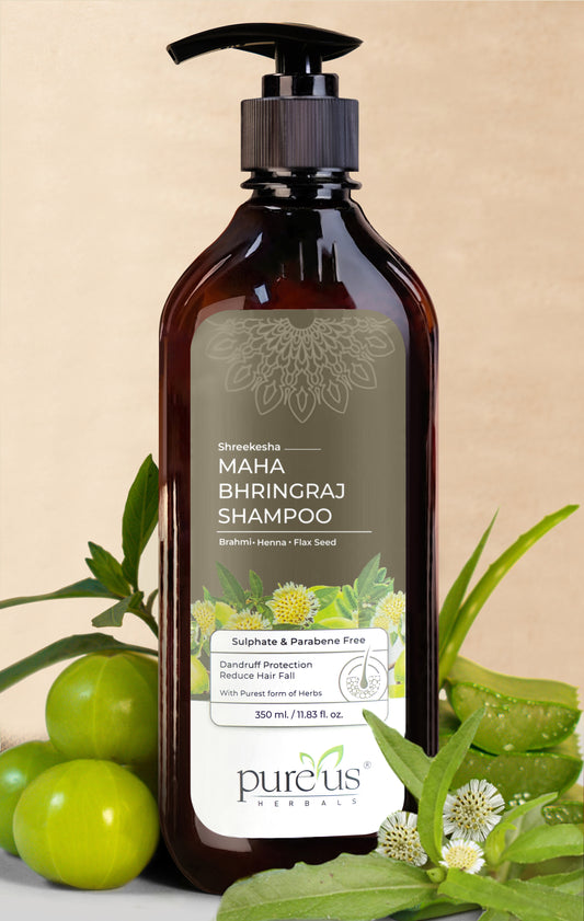 Shreekesha Maha Bhringraj Sulphate Free Shampoo (350 ml)