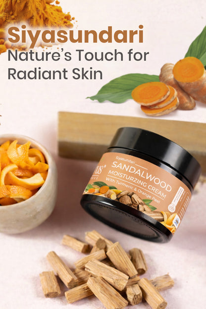 Siyasundari Sandalwood Moisturizing Cream (50 gm)