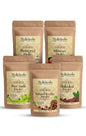 Vedicherbs Pure Amla, Reetha, Shikakai, Bhringraj & Hibiscus Powder - Hair Pack Mask for Hair Growth