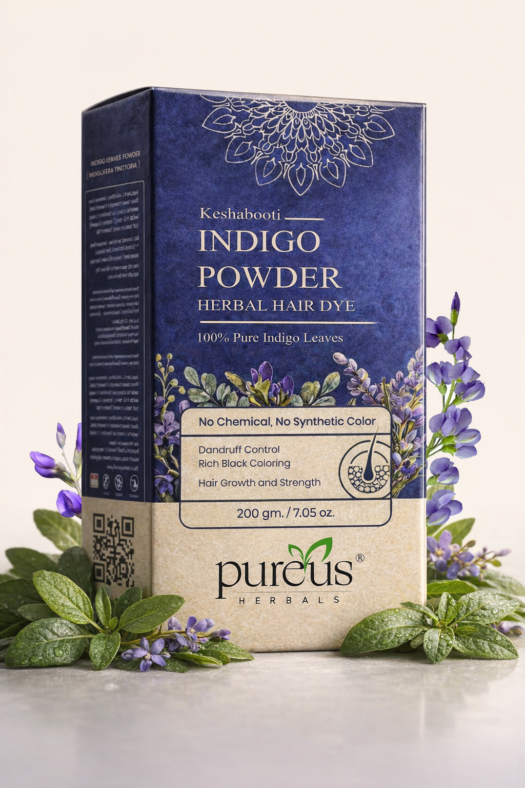Indigo Leaf Powder – 100% Natural Hair Dye