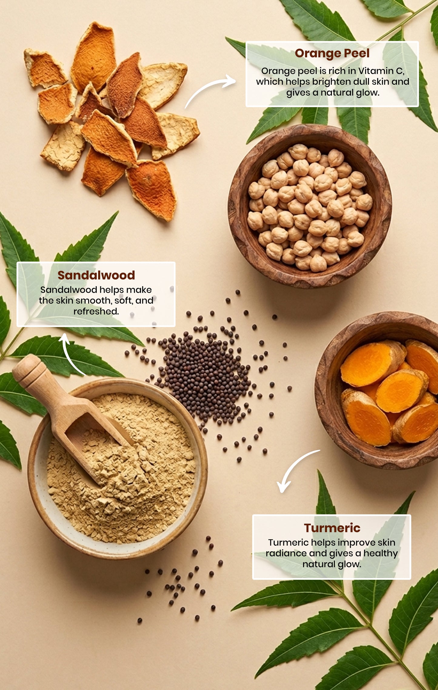 Siyasundari Magical Ubtan Powder for Instant Glow (100 gm)
