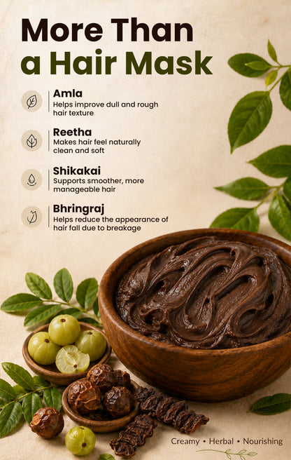 Shreekesha Amla Reetha Shikakai Hair Growth Mask (250 gm)